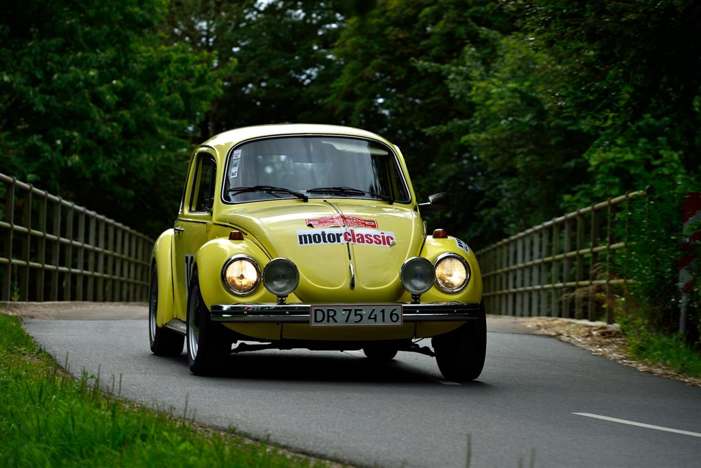 Alle typer biler, lige fra VW 1303 til Aston Martin DB4, har deltaget i Oresund Rally
(Foto: Michael Eisenberg)